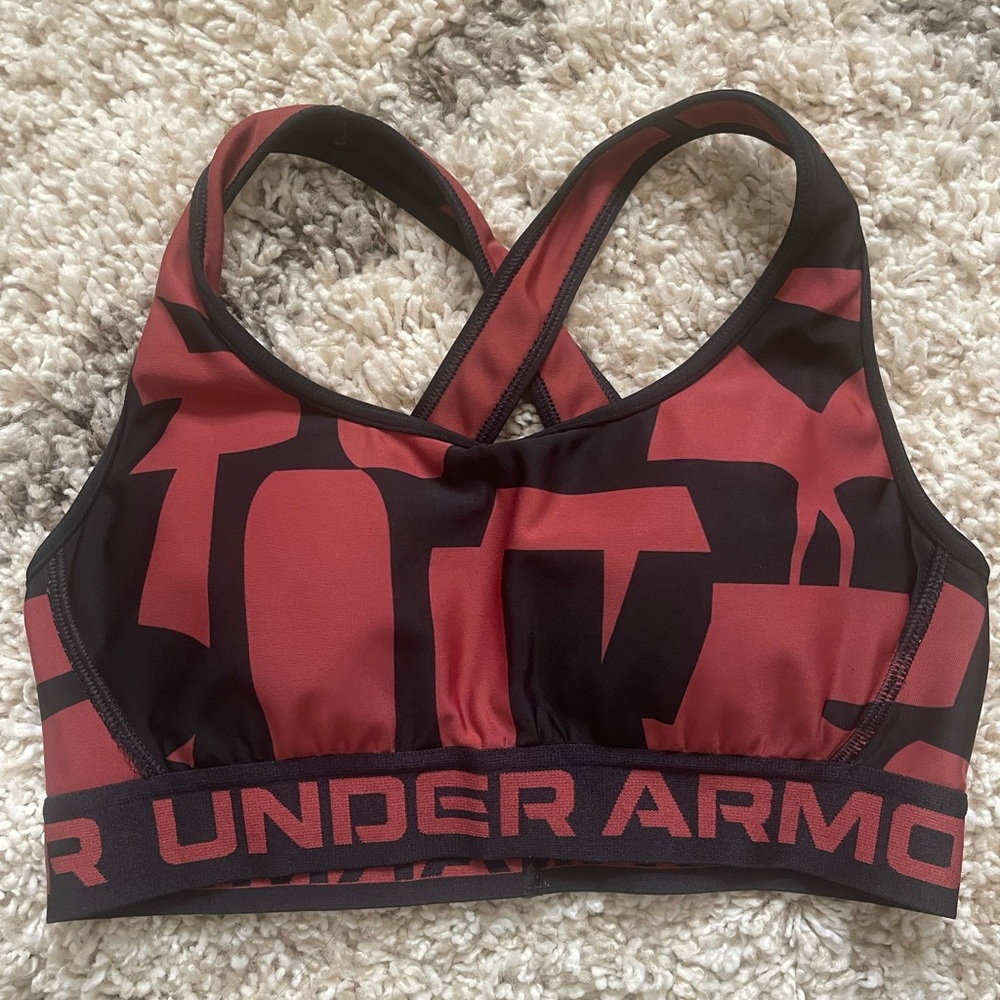 Under armor compression sports bra